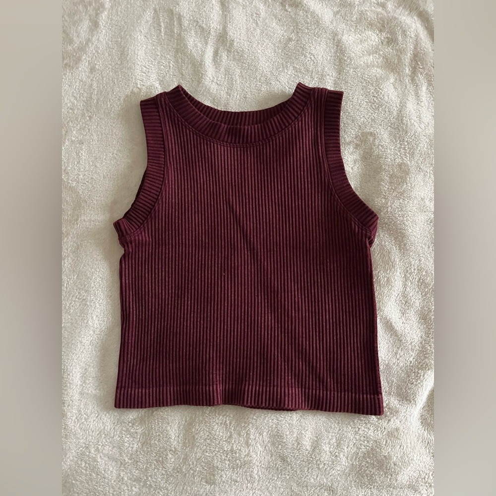 Ribbed Crop Top